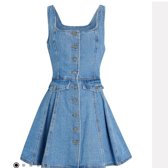 C/MEO Collective Dresses & Skirts - C/MEO COLLECTIVE Peripheral Sleeveless Denim Dress NWOT